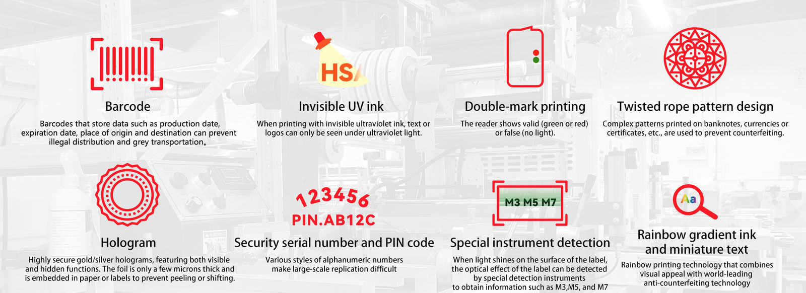 Security Label Stickers