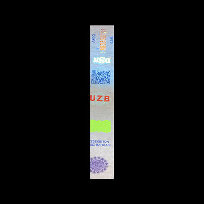 Custom Rectangle Security Stickers Digital/Offset Printing Logo Options Roll/Sheet Packaging Barcode Yes/No