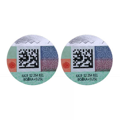 Permanent QR Code Label Scalability Removable Custom Sticker Paper