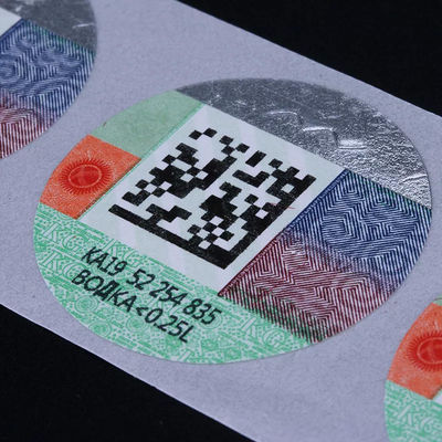 Permanent QR Code Label Scalability Removable Custom Sticker Paper