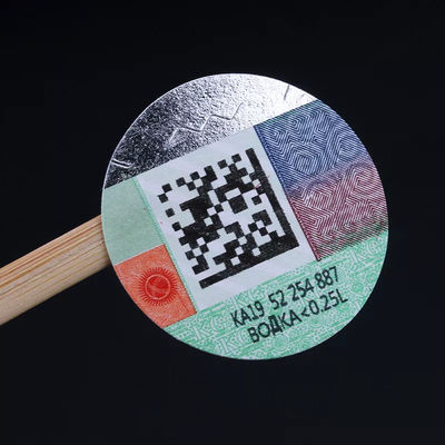 Permanent QR Code Label Scalability Removable Custom Sticker Paper