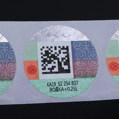 Permanent QR Code Label Scalability Removable Custom Sticker Paper