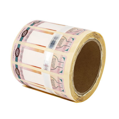 Data Custom Waterproof Label Sticker Anti Counterfeit For Property Rights