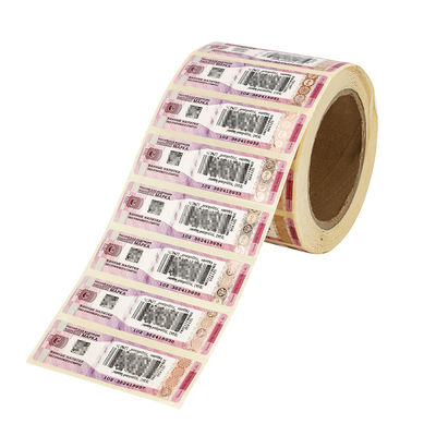 Customized Security Label Stickers Die Cut Sheet/Roll Packing Offset/Silk Screen Printing