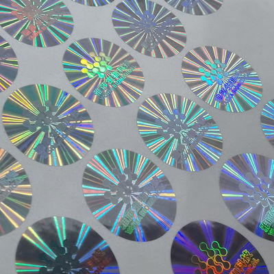 Custom Printing Holographic Security Stickers Label Reflective