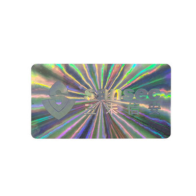 3D Holographic Security Stickers Original Anti Counterfeiting QR Code Stickers