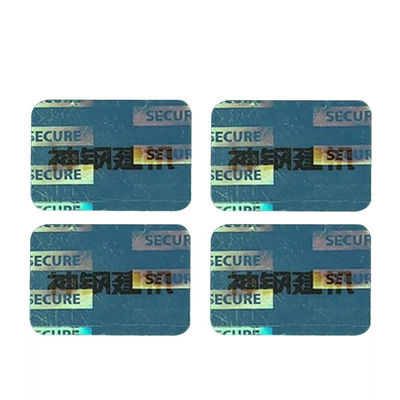 Waterproof QR Code Label Sticker Magnetic Sheets Custom 3D Hologram Stickers CE