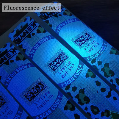 Custom Hologram Stickers with Embossed Effects for Enhanced Packaging