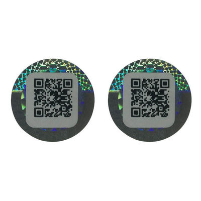 PSD Custom Security Stickers Adhesive Double Layer Label ROHS