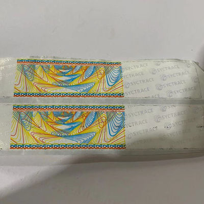 CDR Custom Label Stickers Matte PET Fluorescent Laser Label OEM