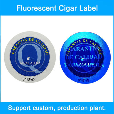 Glossy Finish Custom Security Stickers with Offset Printing and No Text Option