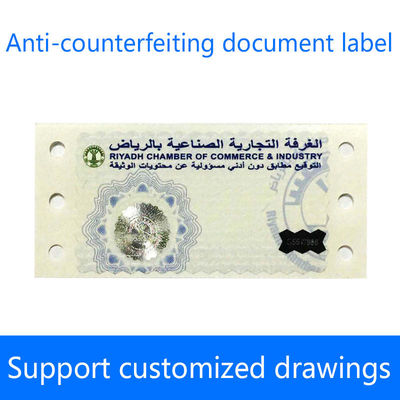 Personalized Digital Printing Security Stickers with Custom Logos and Durable Finishes