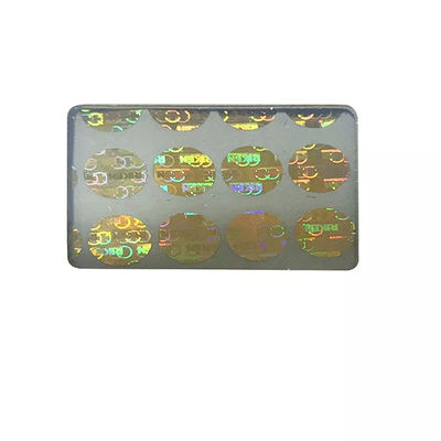 ODM Self Adhesive Security Labels 3D Hologram Anti Fake Label Antifreeze