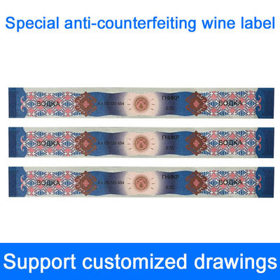 Customized CMYK Die Cut Security Sticker Rolls With Anti Counterfeiting Features