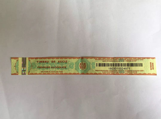 Glossy Printing Wine Label Fluorescent Special Label Wine ROHS