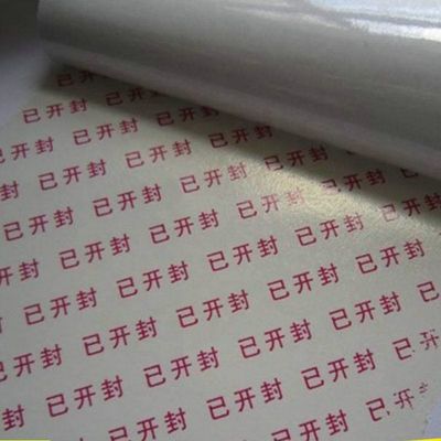 Waterproof Double Layer Labels Cigarette Security Sticker Label CE