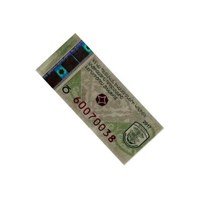 Custom Tax Stamps with Advanced Rainbow Printing and Anti Counterfeit Security for Micro Text Surface Finishing