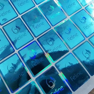 Gloss Laser Anti Counterfeiting Label Adhesive VOID Security Label ROHS