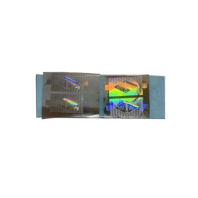 Security Tamper Evident Label Hologram Silver Scratch Off Stickers