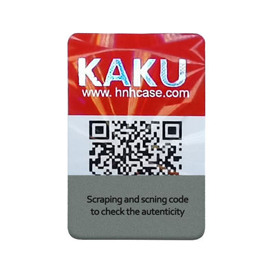 Scalability Anti Counterfeit Sticker Custom Holographic Security Stickers ROHS