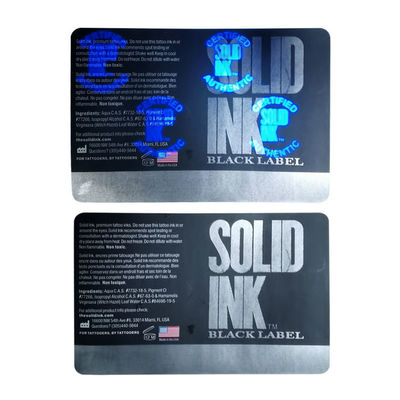 Custom Anti Counterfeit Sticker Holographic Waterproof Laser Labels Hologram