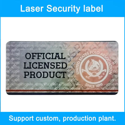 OEM Laser Sticker Paper Holographic Packaging Label Paper ROHS