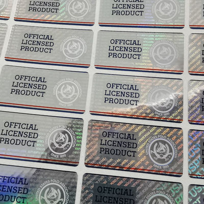 OEM Laser Sticker Paper Holographic Packaging Label Paper ROHS