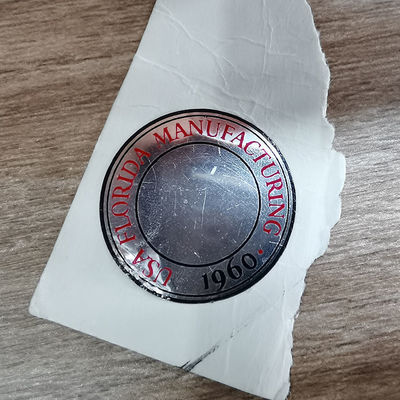 Polarized Tax Stamp Duty Adhesive Customized Sticker Printing CE