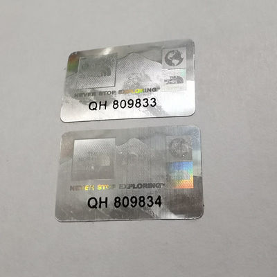 Adhesive Holographic Sticker Vinyl Anti Counterfeit Magnetic Security Stickers