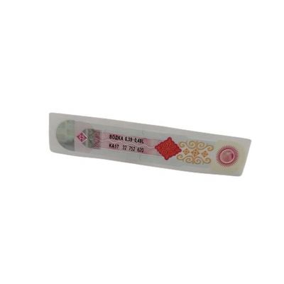 HX-188 Wine Label Custom Anti Counterfeiting White Adhesive Labels ROHS