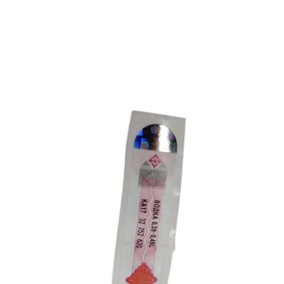 HX-188 Wine Label Custom Anti Counterfeiting White Adhesive Labels ROHS