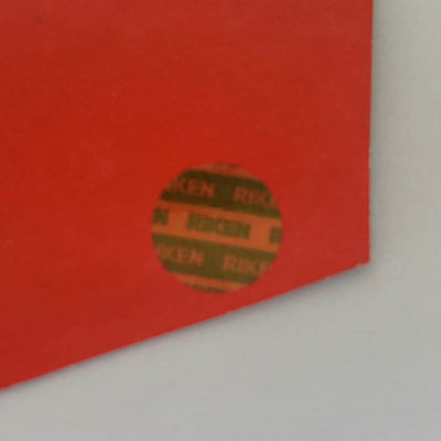 Polarized Revenue Stamp Duty Trademark Laser Cut Stickers Custom ROHS