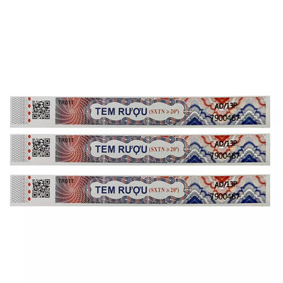 Customized Security Label Stickers for Secure Packaging with Personalized Design Sheet/Roll Packaging