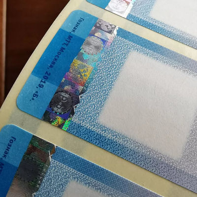 150gsm Anti Counterfeit Hologram Qr Code Sticker Security Label Verification System