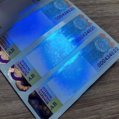Qr Code Make Holographic Sticker Hologram Security Label Void Anti Counterfeit