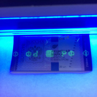 Hologram Cigarette Tax Stamp Duty Customized Color / Shape / Size