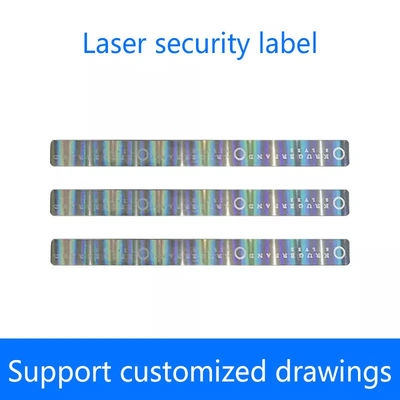 Custom Printing Security Tax Stamp Label Adhesive Laser Security Stickers