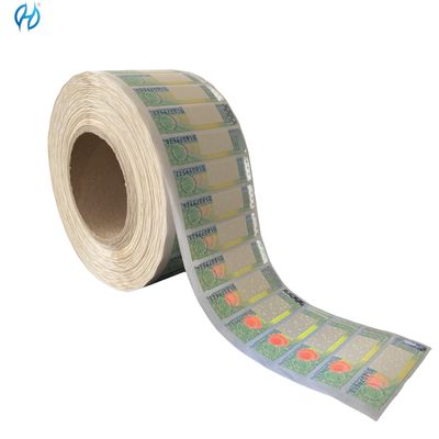 Customized Holographic Anti Counterfeit Security Tax Stamps Ensuring Product Authenticity
