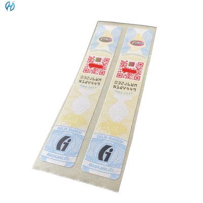 Industrial Tax Stamp Sticker Keep Your Products Safe With Security Paper Adhesive