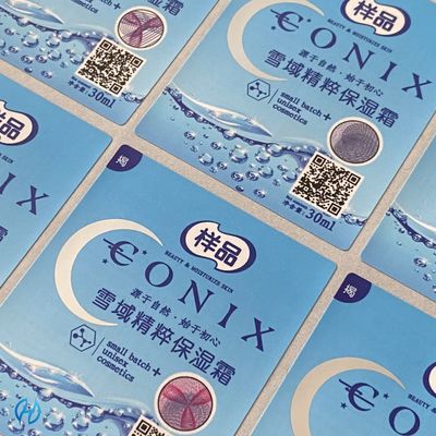 Customized Security Label Stickers Paper Vinyl PET CMYK/Pantone Roll Sheet OEM/ODM Accepted
