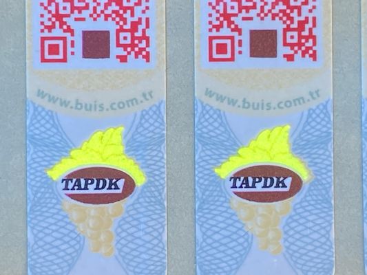 Sheet Packaging Security Label Stickers in - Customized CMYK/Pantone