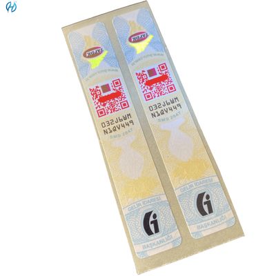 Customized CMYK/Pantone Security Stickers For Offset And Digital Printing
