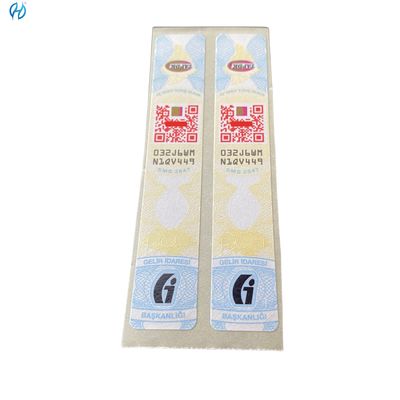 Customized CMYK/Pantone Security Stickers For Offset And Digital Printing