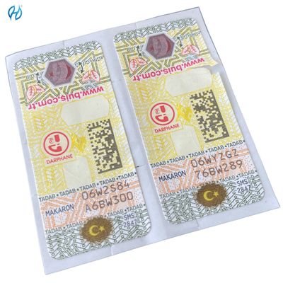 Customized Offset Silk Screen Security Seal Stickers For Enhanced Protection