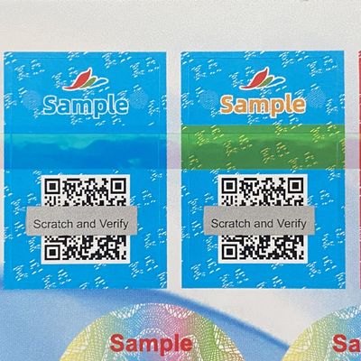 Offset Printing Custom Security Labels Paper Vinyl PET Die Cut Stickers Silk Screen Digital Print