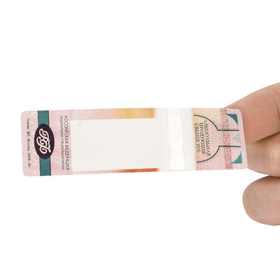 Custom Rfid Stickers / Custom Label Stickers UV Resistant Full Color Logo Text Serial Number Printed