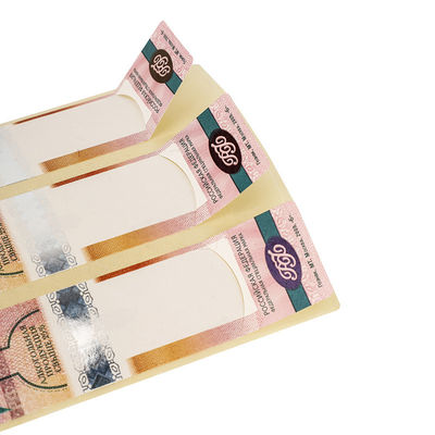 Customizable Security Label Stickers CMYK/Pantone Printing on Paper/Vinyl/PET