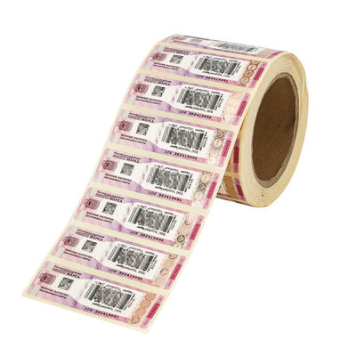 Custom Security Label Stickers CMYK/Pantone Offset/Silk Screen Printing Customized Design