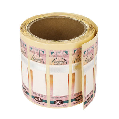 Customized CMYK Security Label Stickers Die Cut Sheet/Roll Paper/Vinyl/PET Offset/Silk Screen/Digital