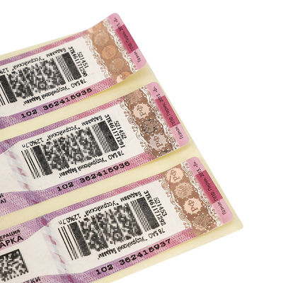 Customized Security Anti Counterfeit Seals For Document Protection